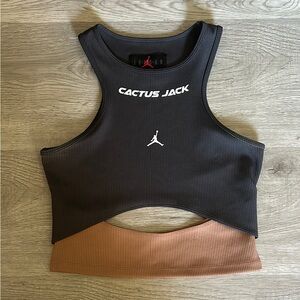 cactus jack x air jordan women’s tank top